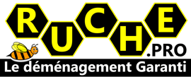 Ruche des déménageurs-logo
