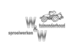 Sproeiwerken en tuinonderhoud W&W-logo