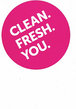 Clean. Fresh. You.-logo