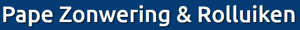 Pape Kunststoffen en Zonweringen-logo
