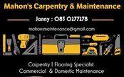 Mahons Carpentry and Maintenance-logo