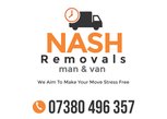 Nash Removals man and van-logo